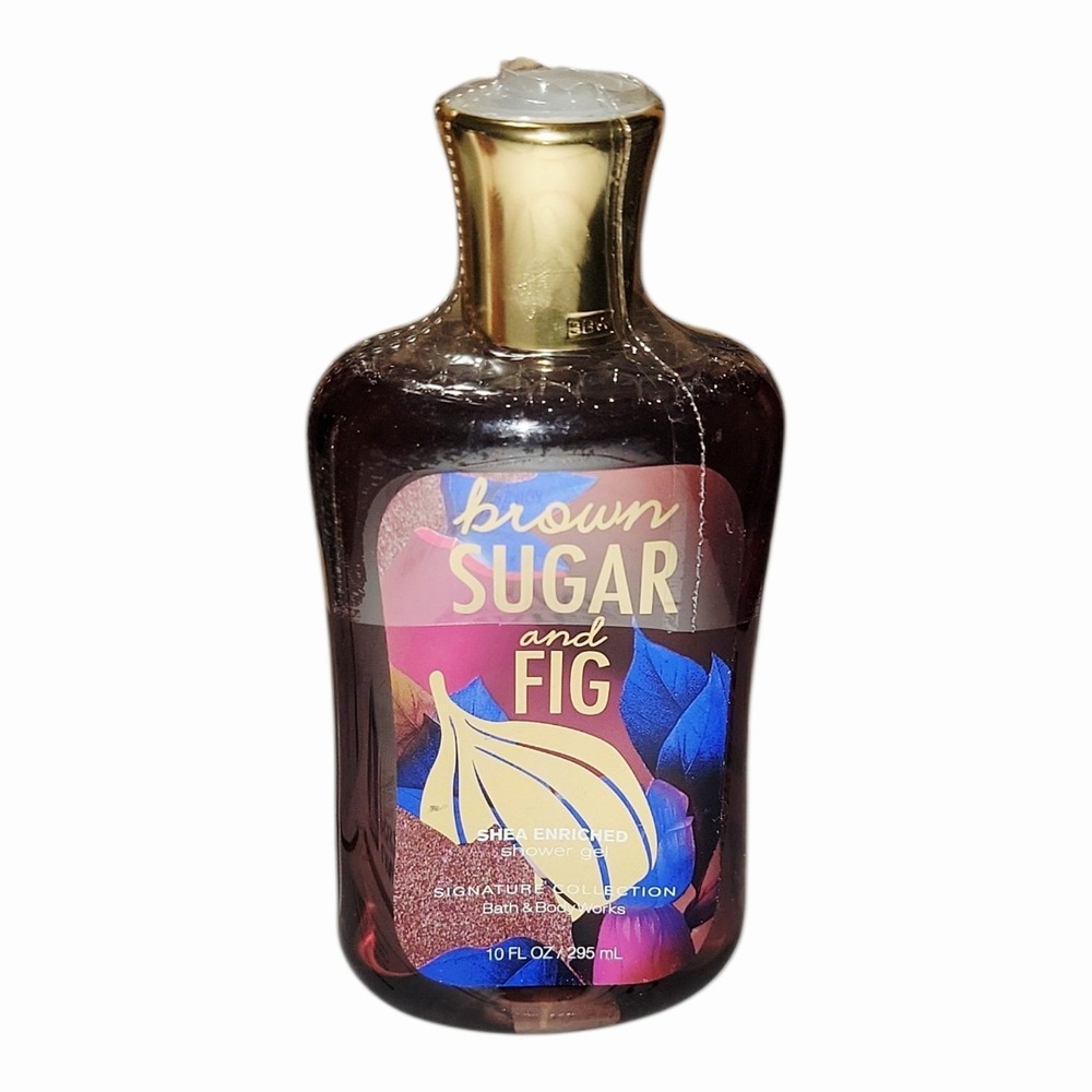 Bath & Body Works Brown Sugar & Fig Shower Gel 10 oz Discontinued Sealed